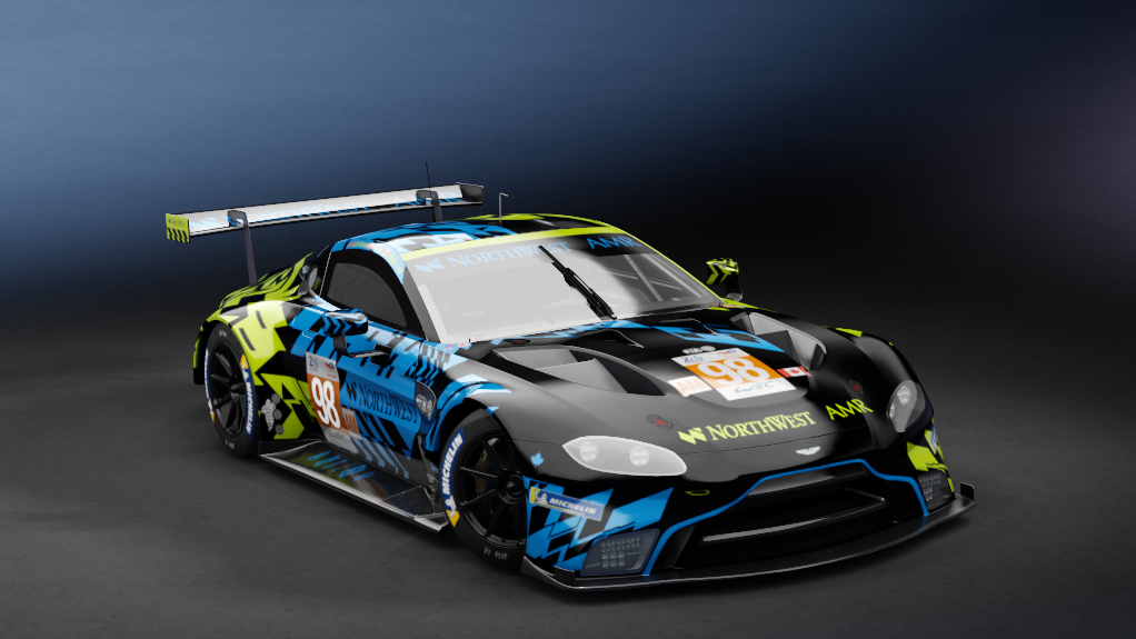 Aston Martin Vantage GTE, skin 2022_LM_Northwest_98