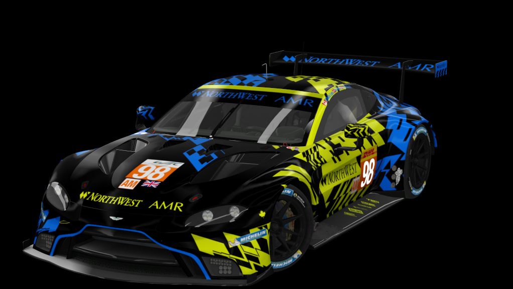 Aston Martin Vantage GTE, skin 2022_WEC_Northwest_98