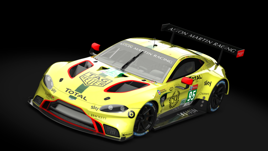 Aston Martin Vantage GTE, skin 95 AMR LeMans 2019