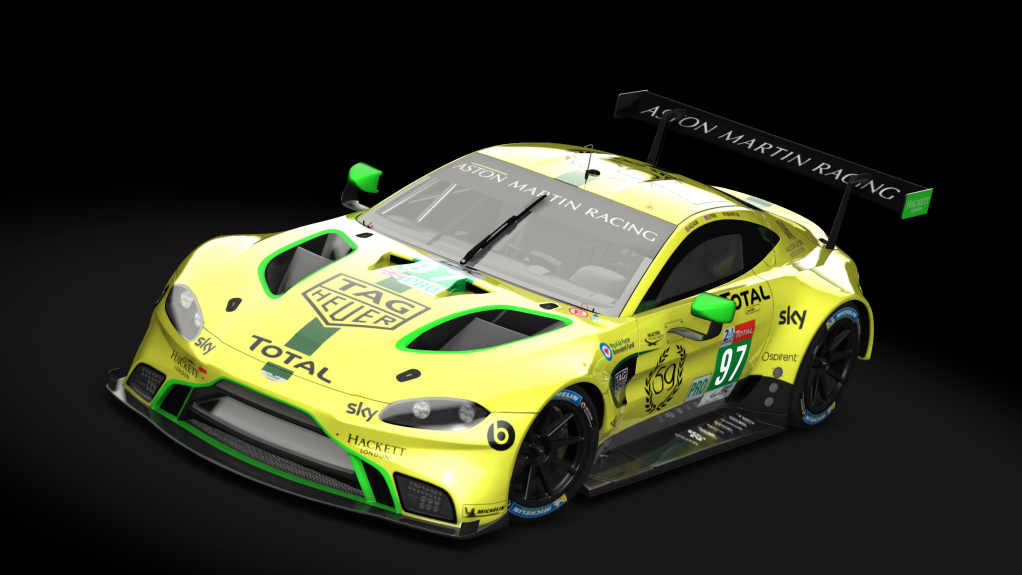 Aston Martin Vantage GTE, skin 97 AMR LeMans 2019