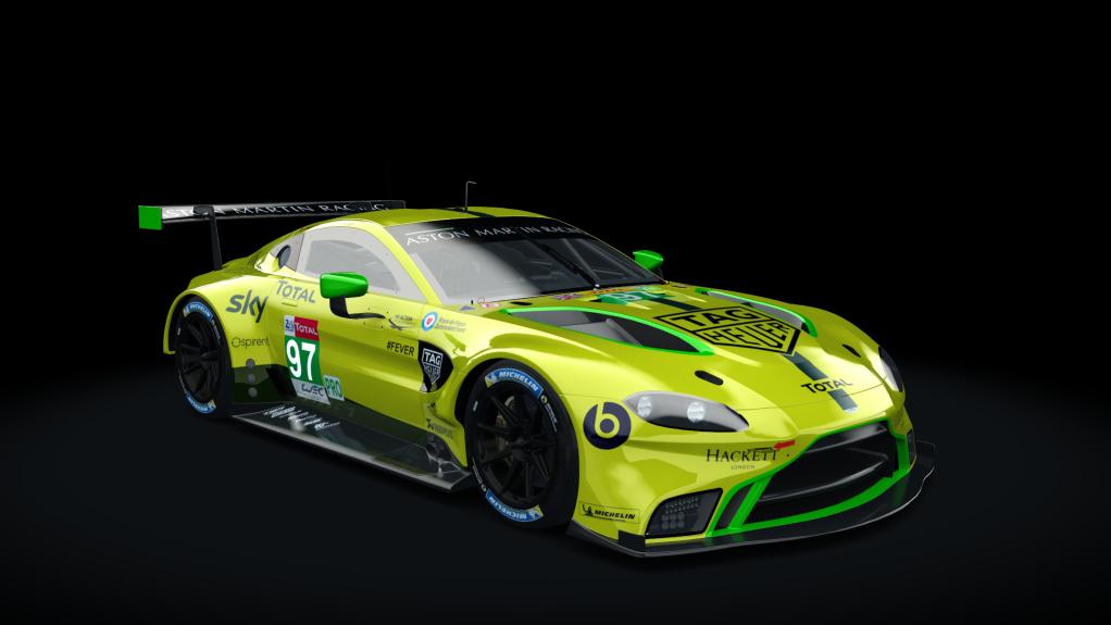 Aston Martin Vantage GTE, skin LeMans_2018_Aston_Martin_97