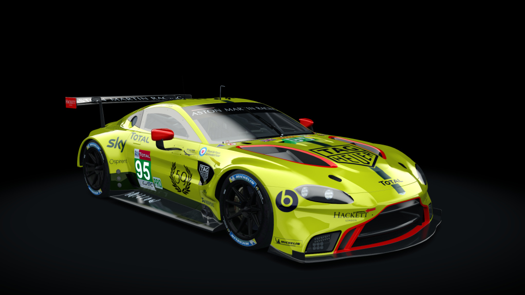 Aston Martin Vantage GTE, skin LeMans_2019_Aston_Martin_95