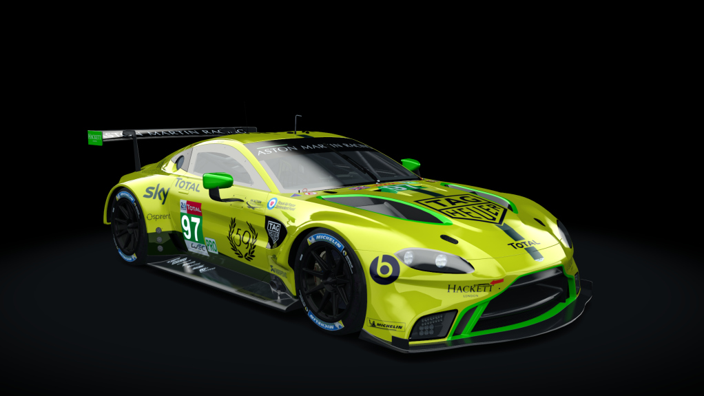 Aston Martin Vantage GTE, skin LeMans_2019_Aston_Martin_97