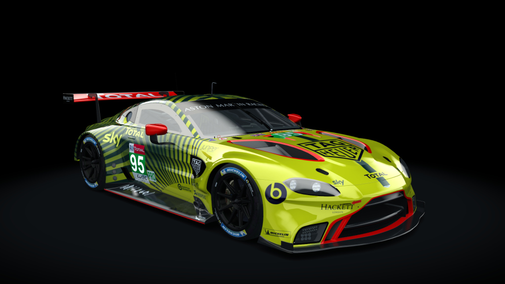 Aston Martin Vantage GTE, skin LeMans_2020_Aston_Martin_95