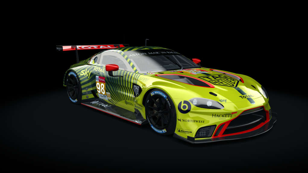 Aston Martin Vantage GTE, skin LeMans_2020_Aston_Martin_98