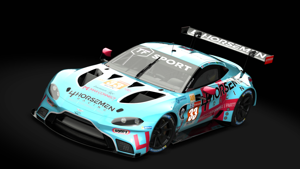 Aston Martin Vantage GTE, skin LeMans_2021_TF_Sport_33