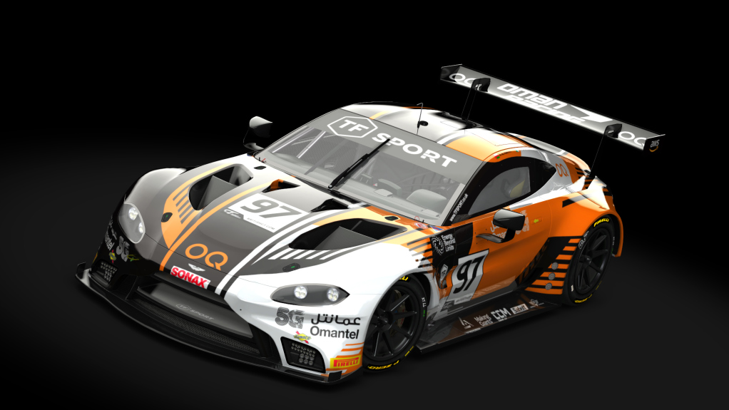 Aston Martin Vantage GTE, skin Oman_Racing_97