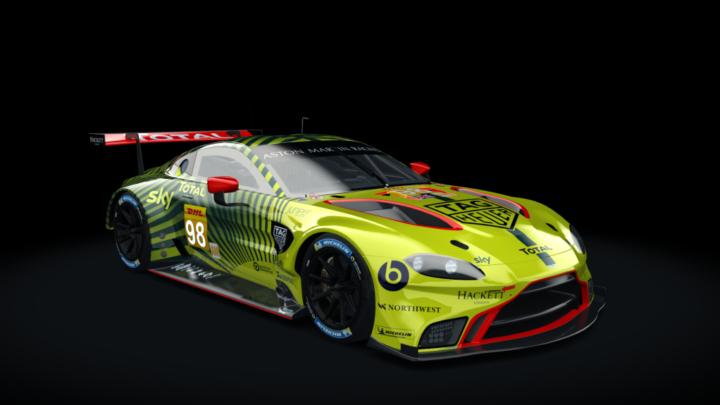 Aston Martin Vantage GTE, skin WEC_2019_Aston_Martin_98