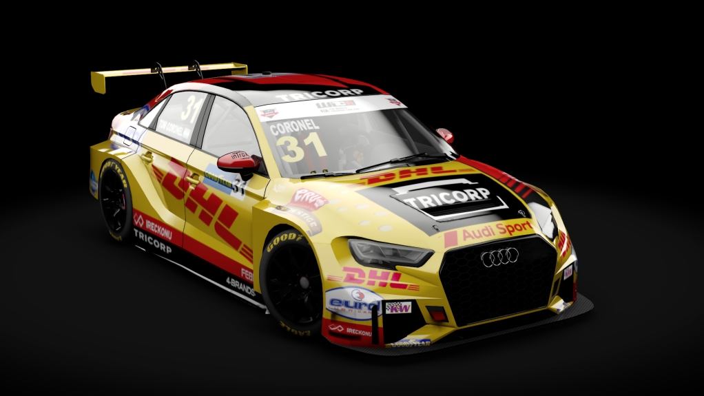 Audi RS3 LMS TCR '20, skin 2020_31_CORONEL