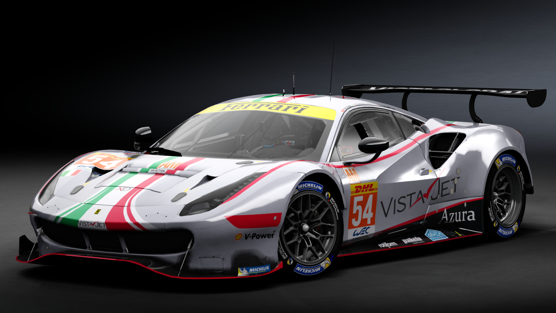 2018 Ferrari 488 GTE Evo [Michelotto], skin 2021 #54 AF Corse WEC