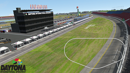 Daytona, layout oval