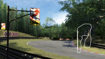 Deepforest Raceway, layout normal