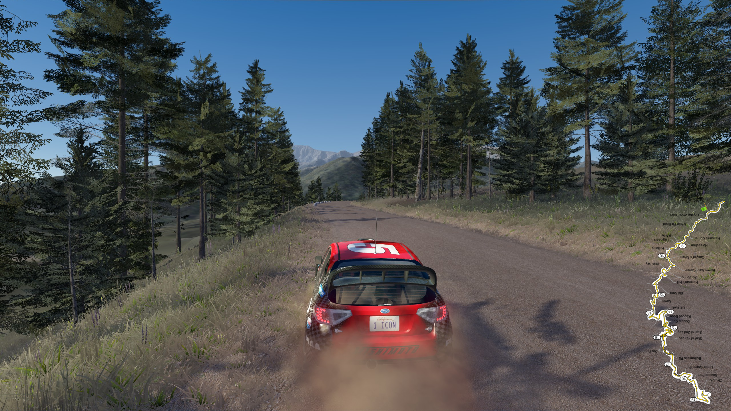 Pikes Peak, layout pikes_gravel