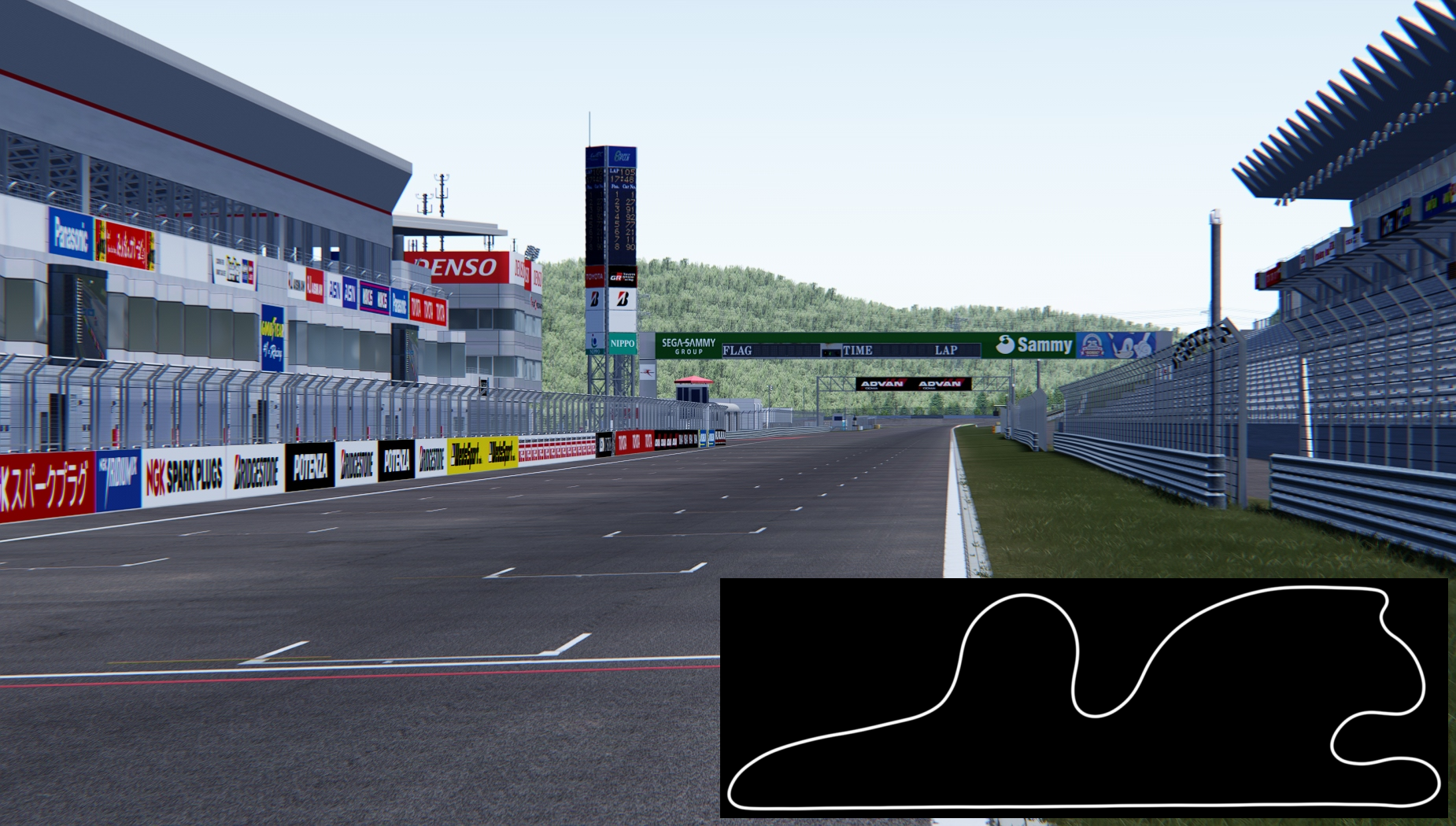 Fuji Speedway Mts, layout gp_2017