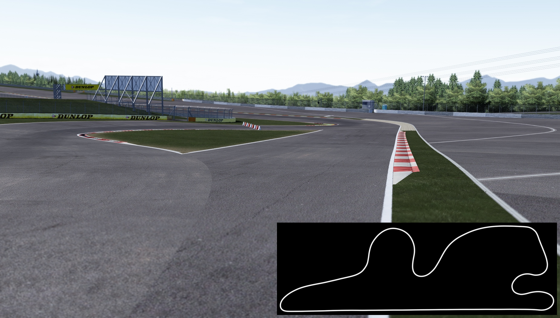 Fuji Speedway Mts, layout shortcut