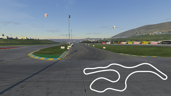 Sonoma Raceway, layout long