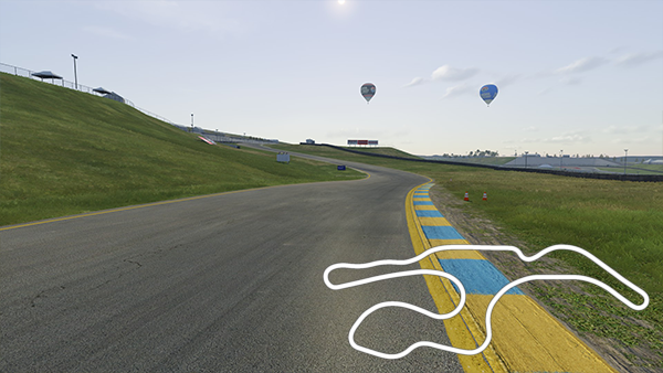 Sonoma Raceway, layout wtcc