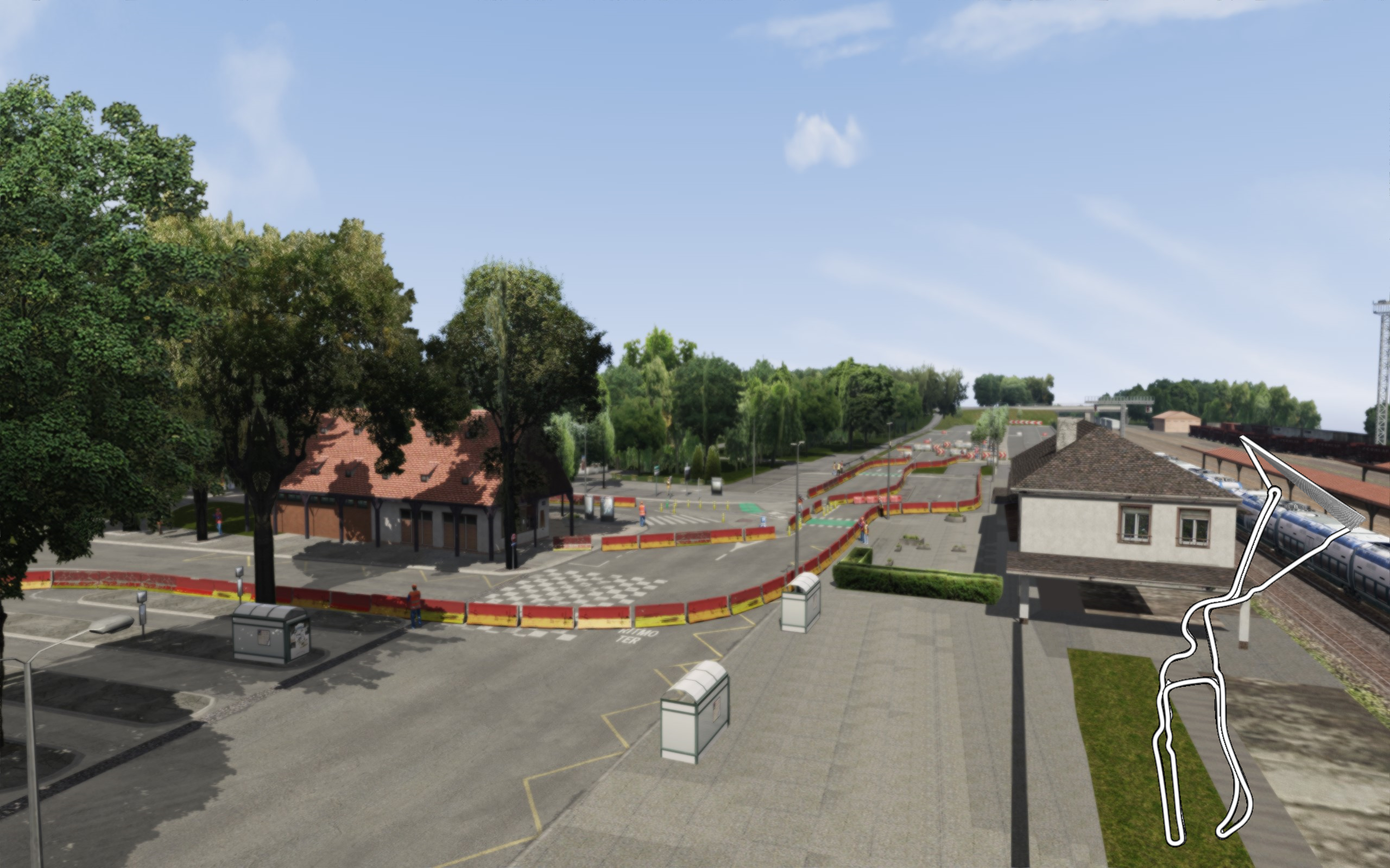 HAGUENAU, layout freeroam