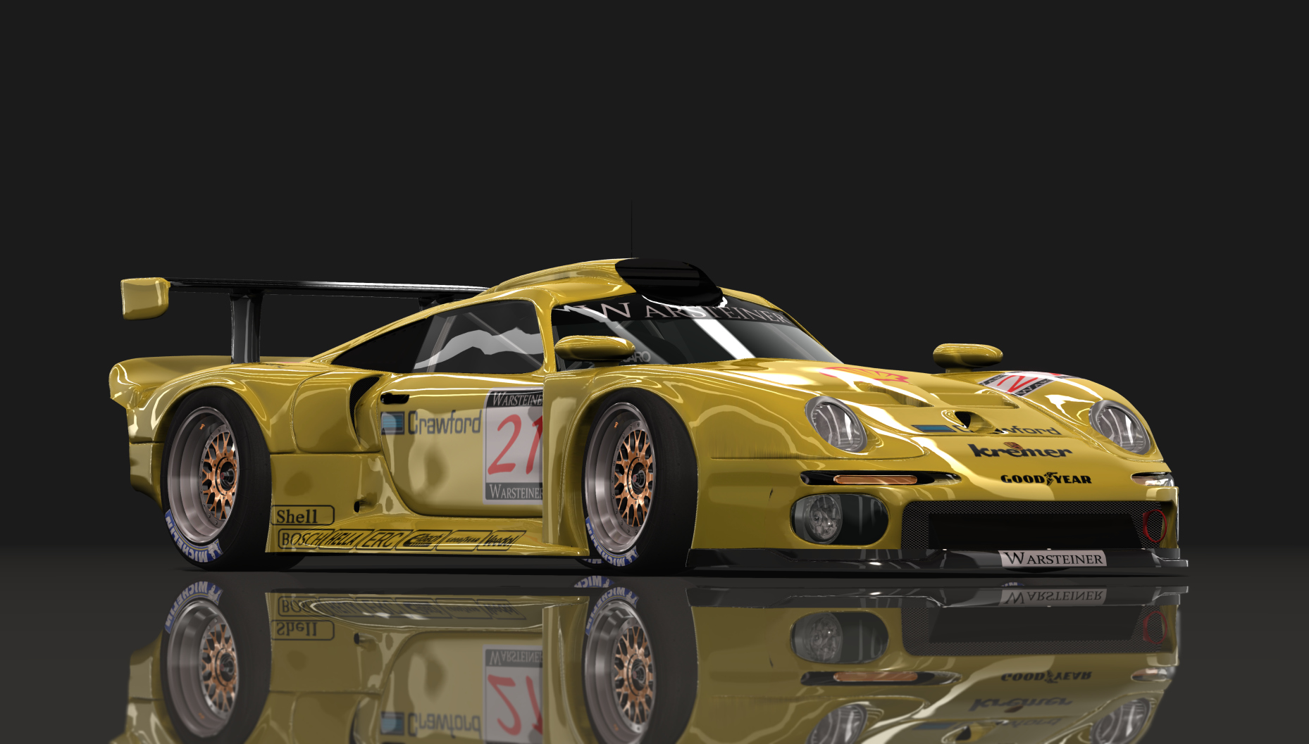 Porsche 911 (993) GT1 '97, skin 21