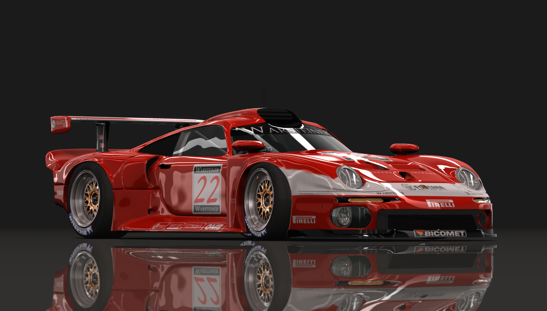 Porsche 911 (993) GT1 '97, skin 22