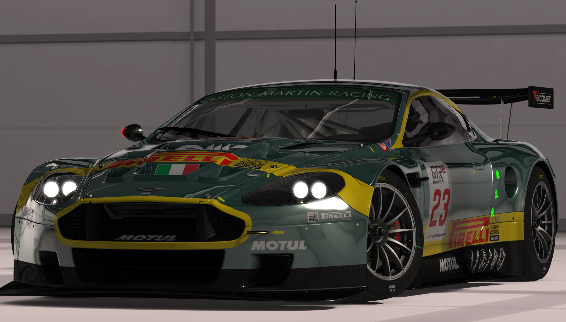 Aston Martin DBR9 GTNA, skin 2007 BMS 23