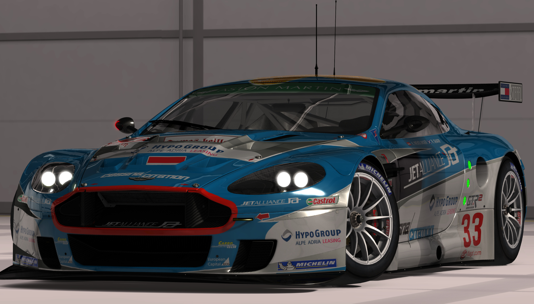 Aston Martin DBR9 GTNA, skin 2007 JetAlliance 33