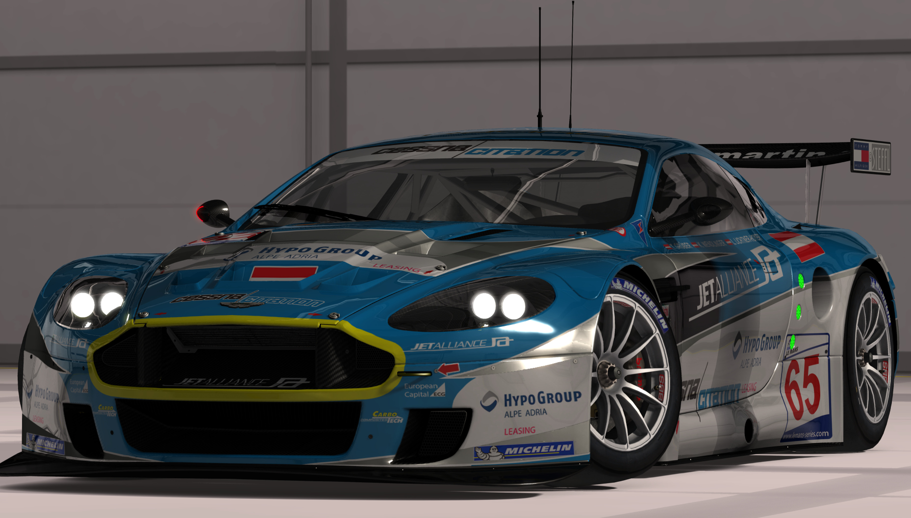 Aston Martin DBR9 GTNA, skin 2007 JetAlliance 65