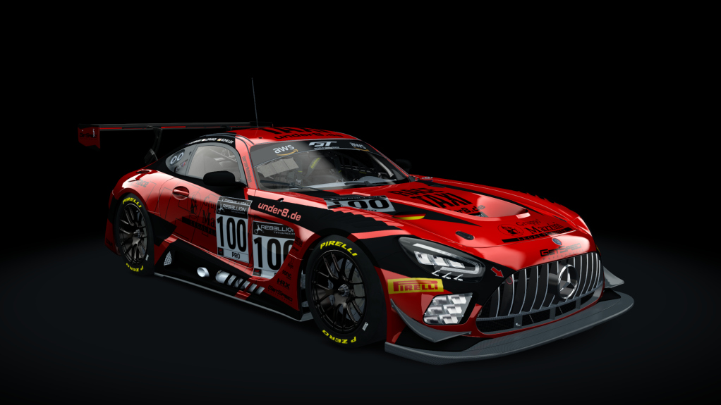 Mercedes-Benz AMG GT3 EVO 2020, skin Getspeed_#100