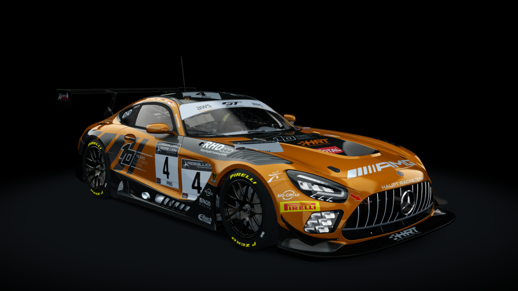 Mercedes-Benz AMG GT3 EVO 2020, skin HRT_#4