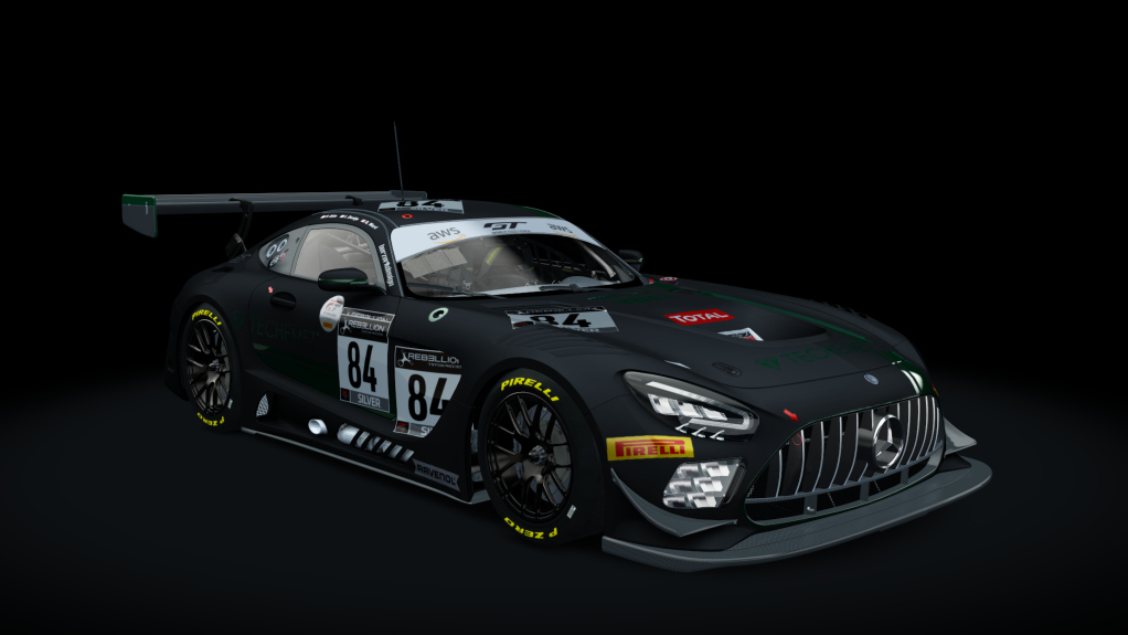 Mercedes-Benz AMG GT3 EVO 2020, skin HTP_Motorsport_#84