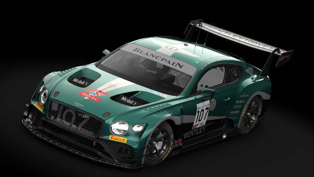 VM Bentley Continental GT GT3 2018 Preview Image