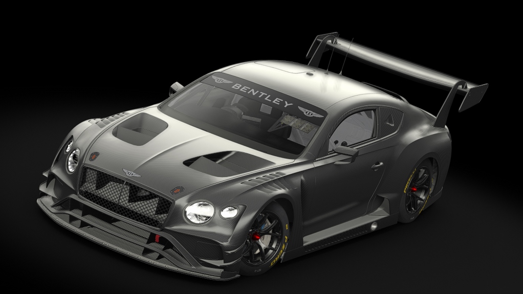 VM Bentley Continental GT GT3 2018, skin Carbon