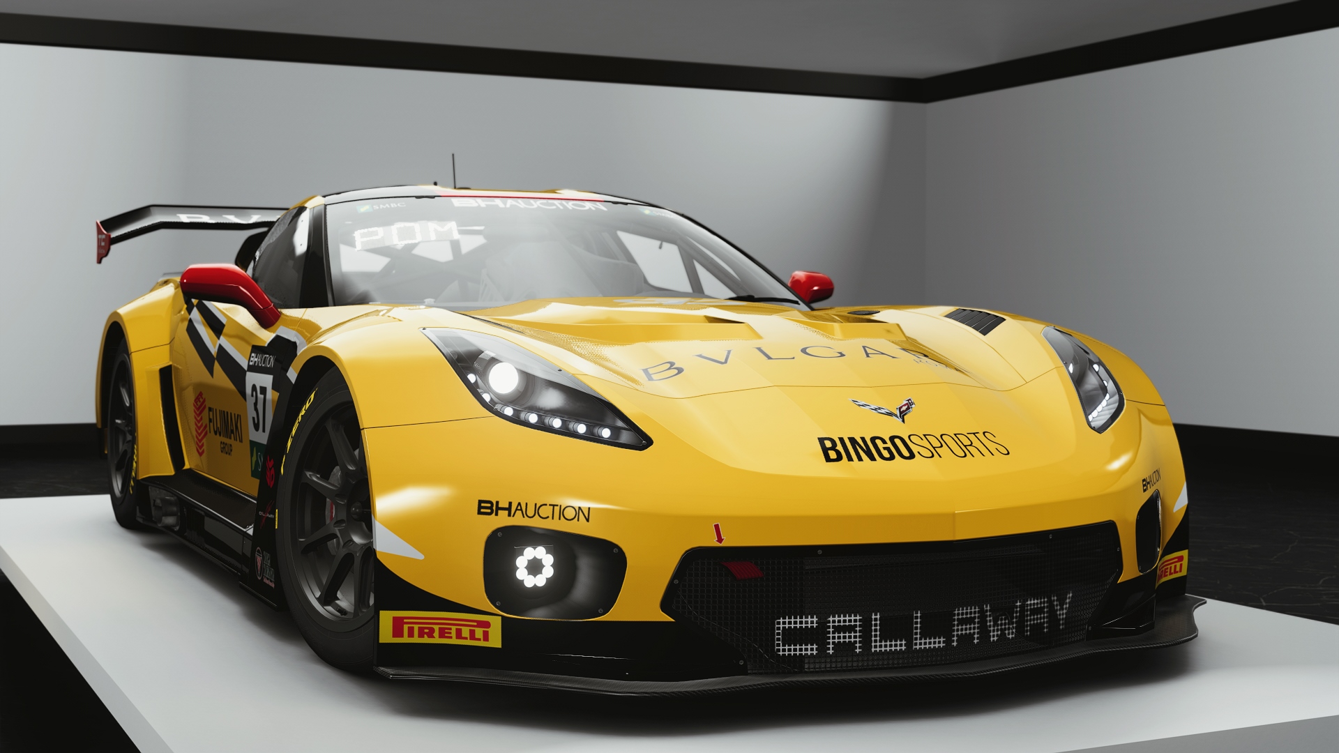 VM Chevrolet Corvette C7 GT3-R Callaway, skin #37_BingoRacingCorvette