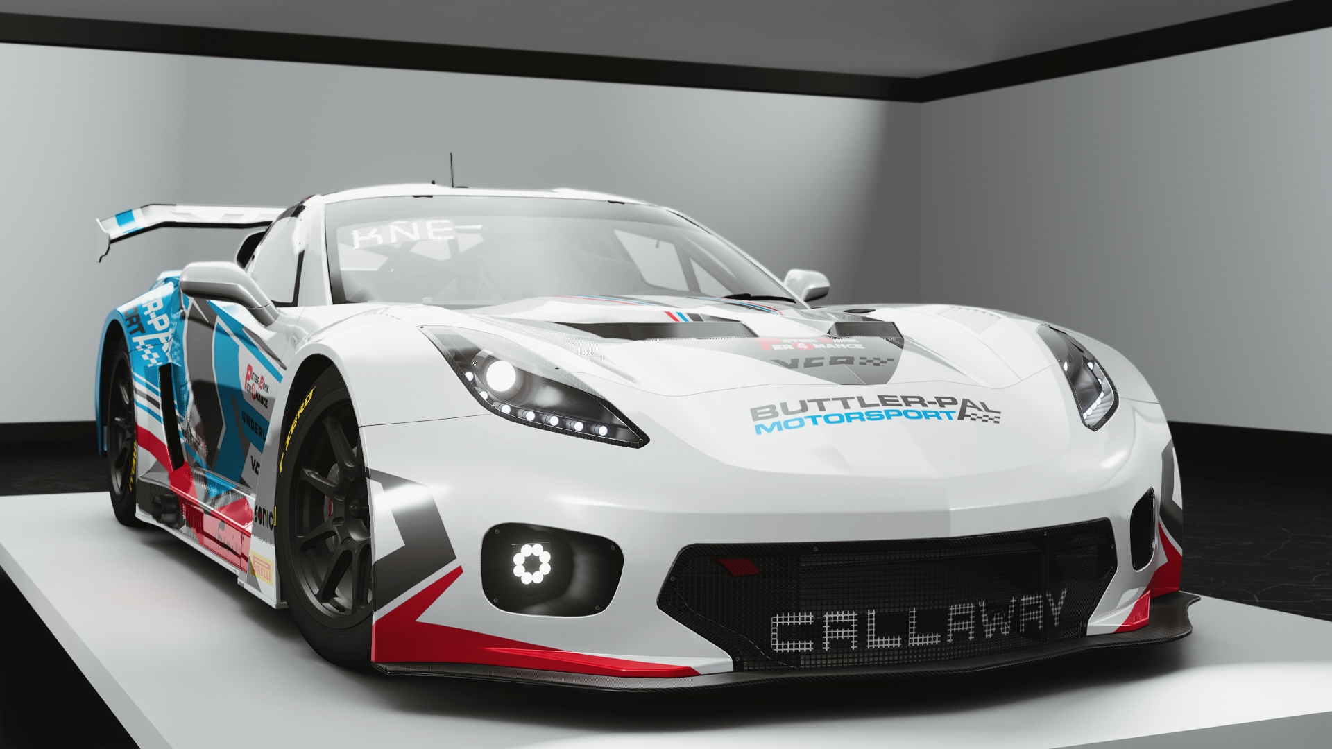 VM Chevrolet Corvette C7 GT3-R Callaway, skin #555 BPM