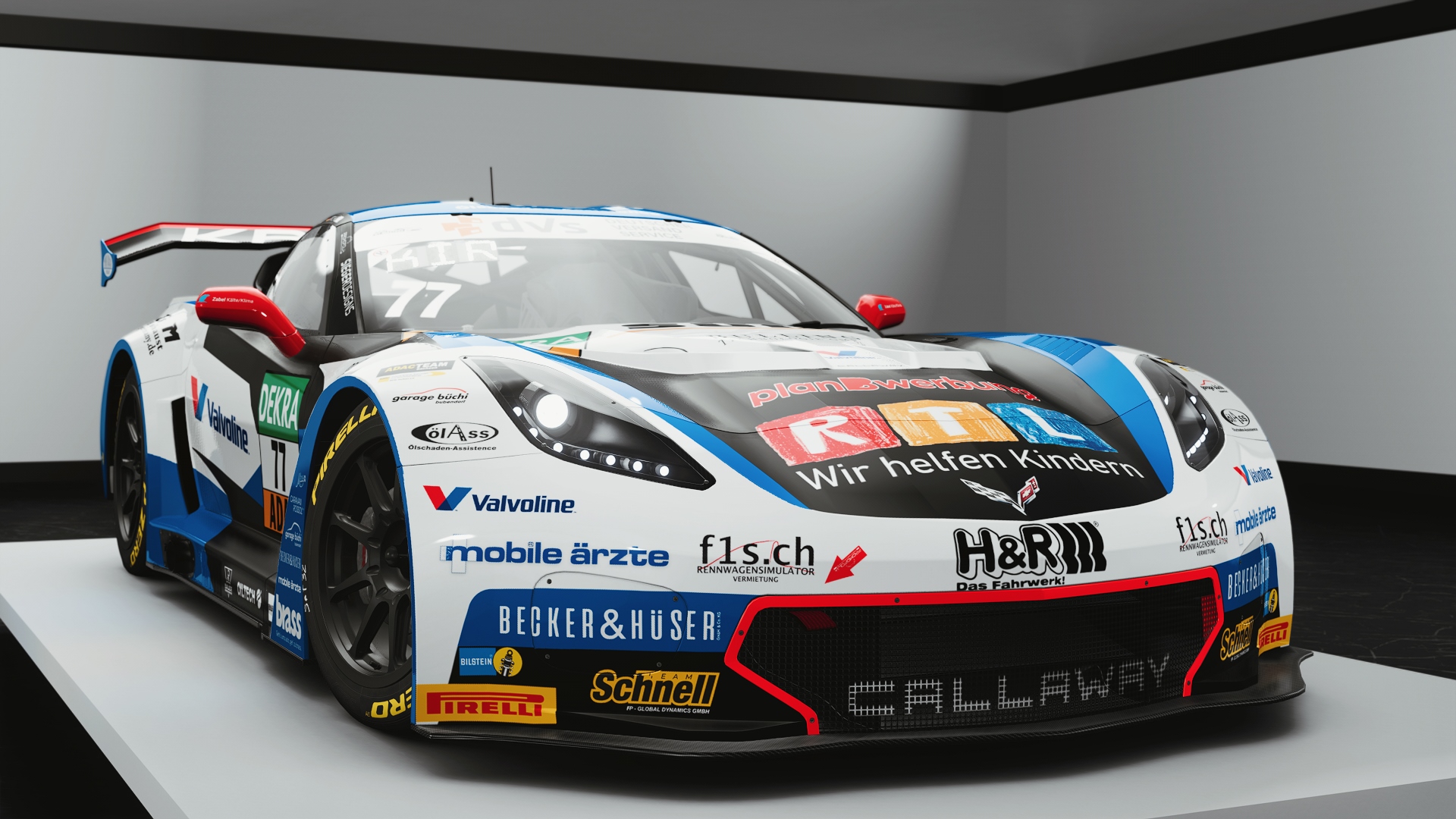 VM Chevrolet Corvette C7 GT3-R Callaway, skin #77_RTL_Callaway