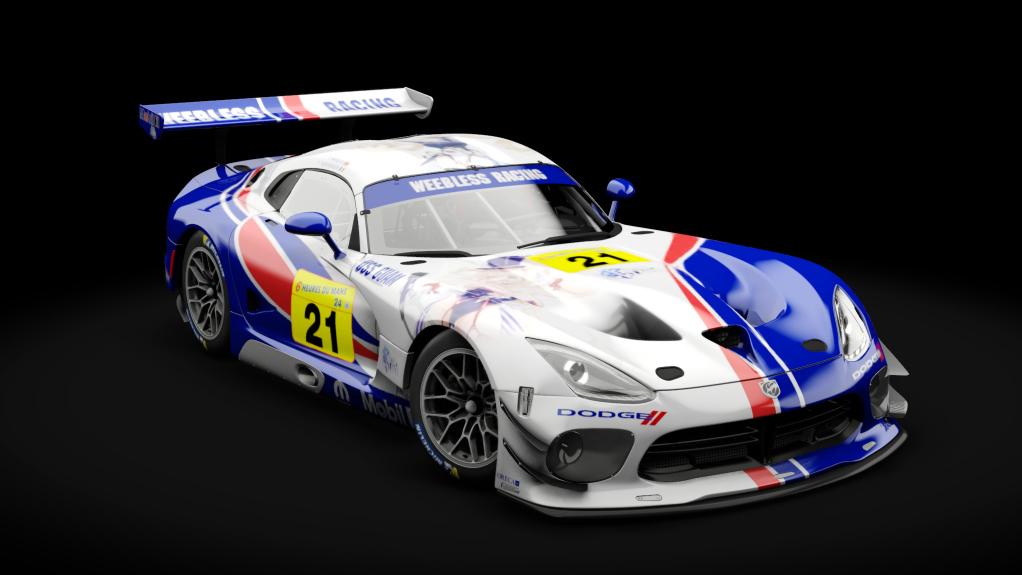 VM Dodge Viper GT3-R, skin USS_Guam