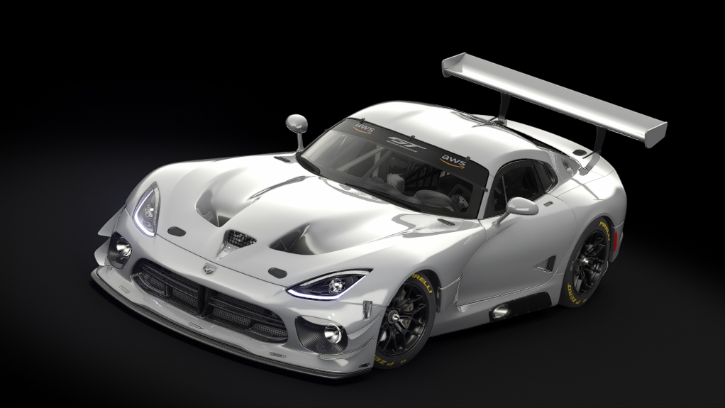 VM Dodge Viper GT3-R, skin template