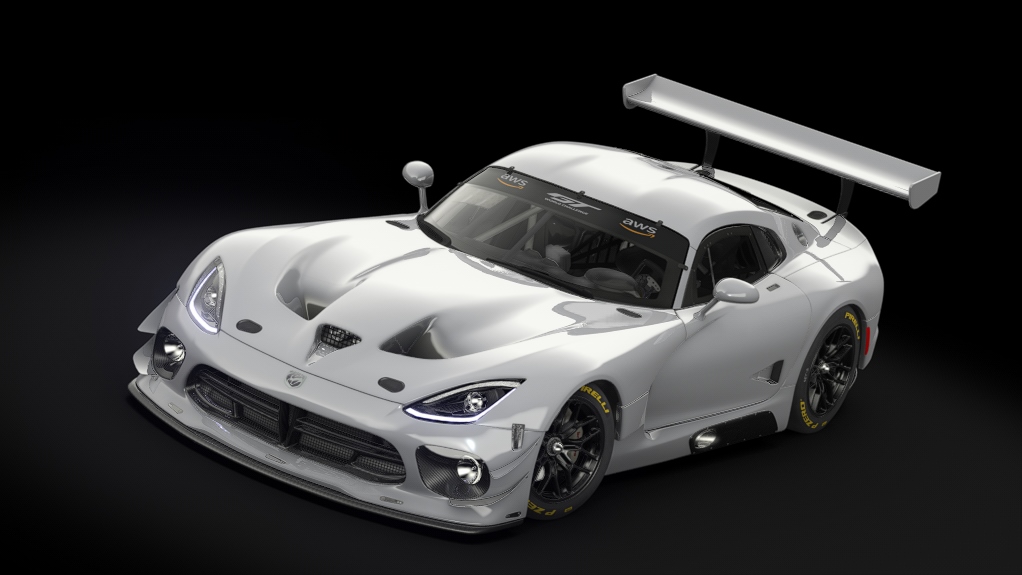 VM Dodge Viper GT3-R, skin template_lumi