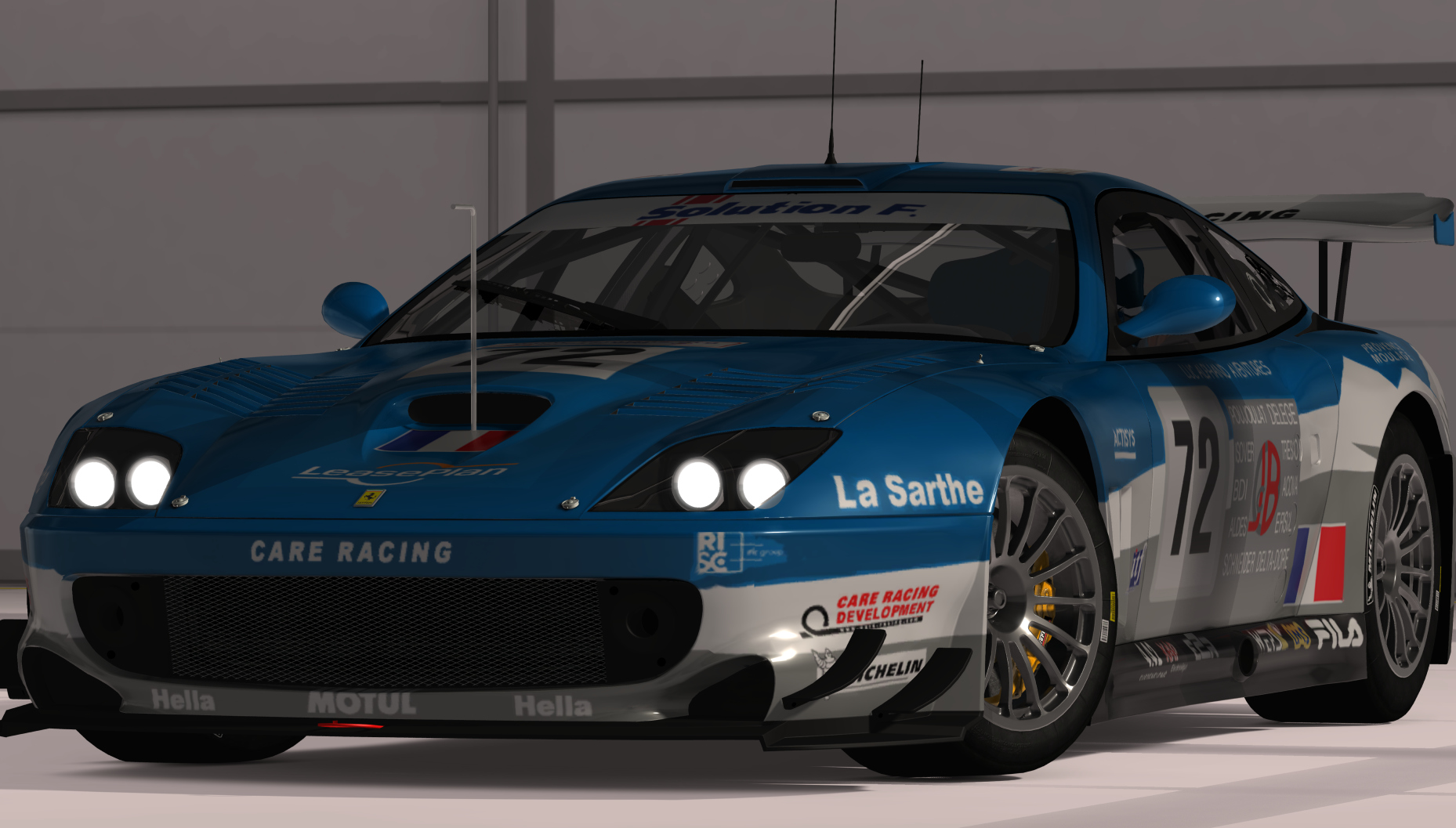 Ferrari 550 GTNA, skin 72_Luc_Alphand_Adventures