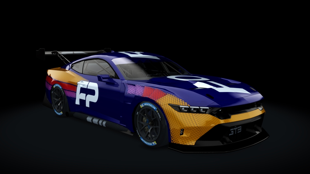 Ford Mustang S650 GT3, skin Ford Performance Demo