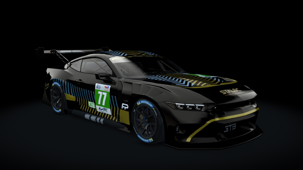 Ford Mustang S650 GT3, skin Proton