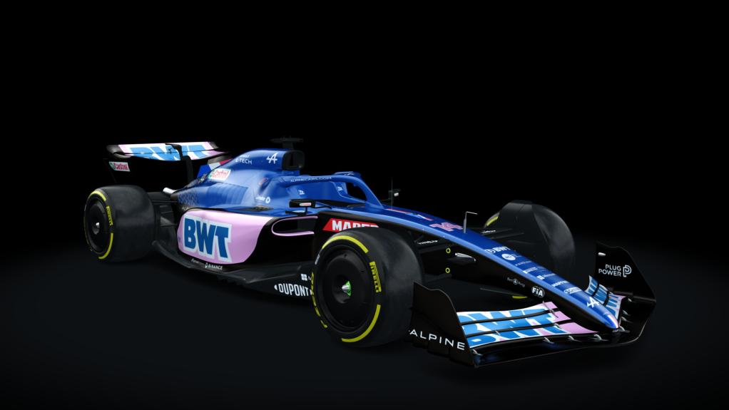 Alpine A522, skin Alonso