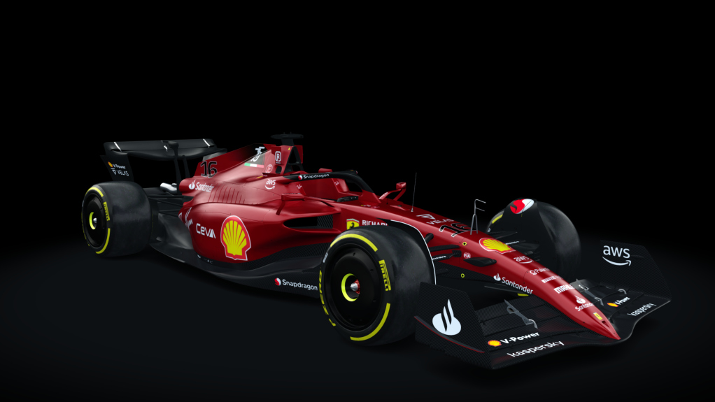 Ferrari F1-75, skin Leclerc