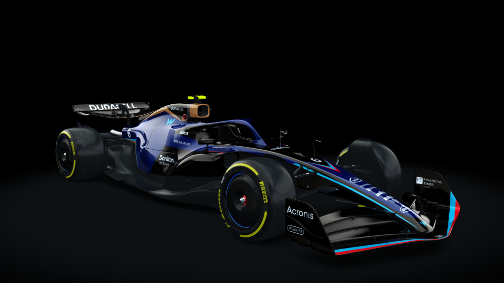 Williams FW44, skin Latifi