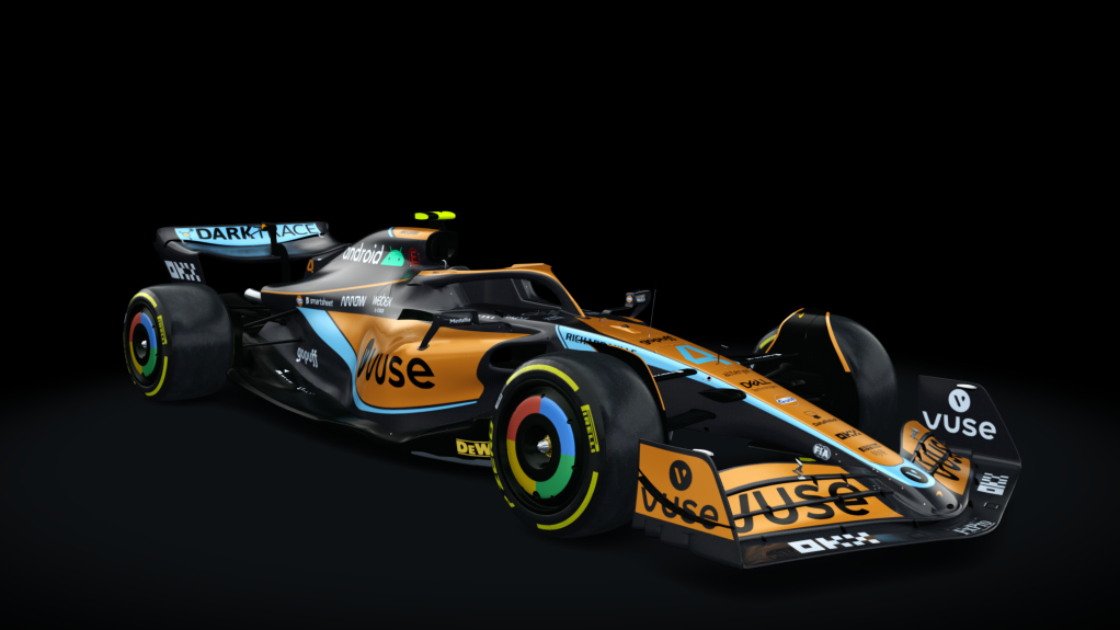 McLaren MCL36, skin Norris