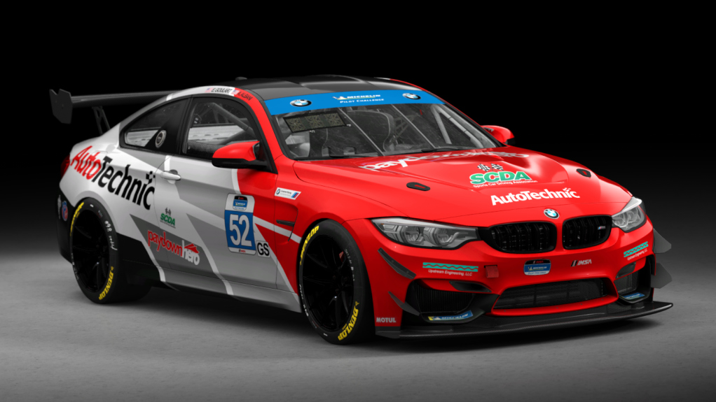 BMW M4 GT4, skin AutoTechnic_52