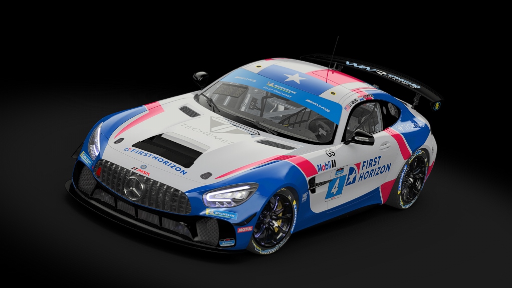 Mercedes AMG GT4 EVO, skin Winward Racing - 4