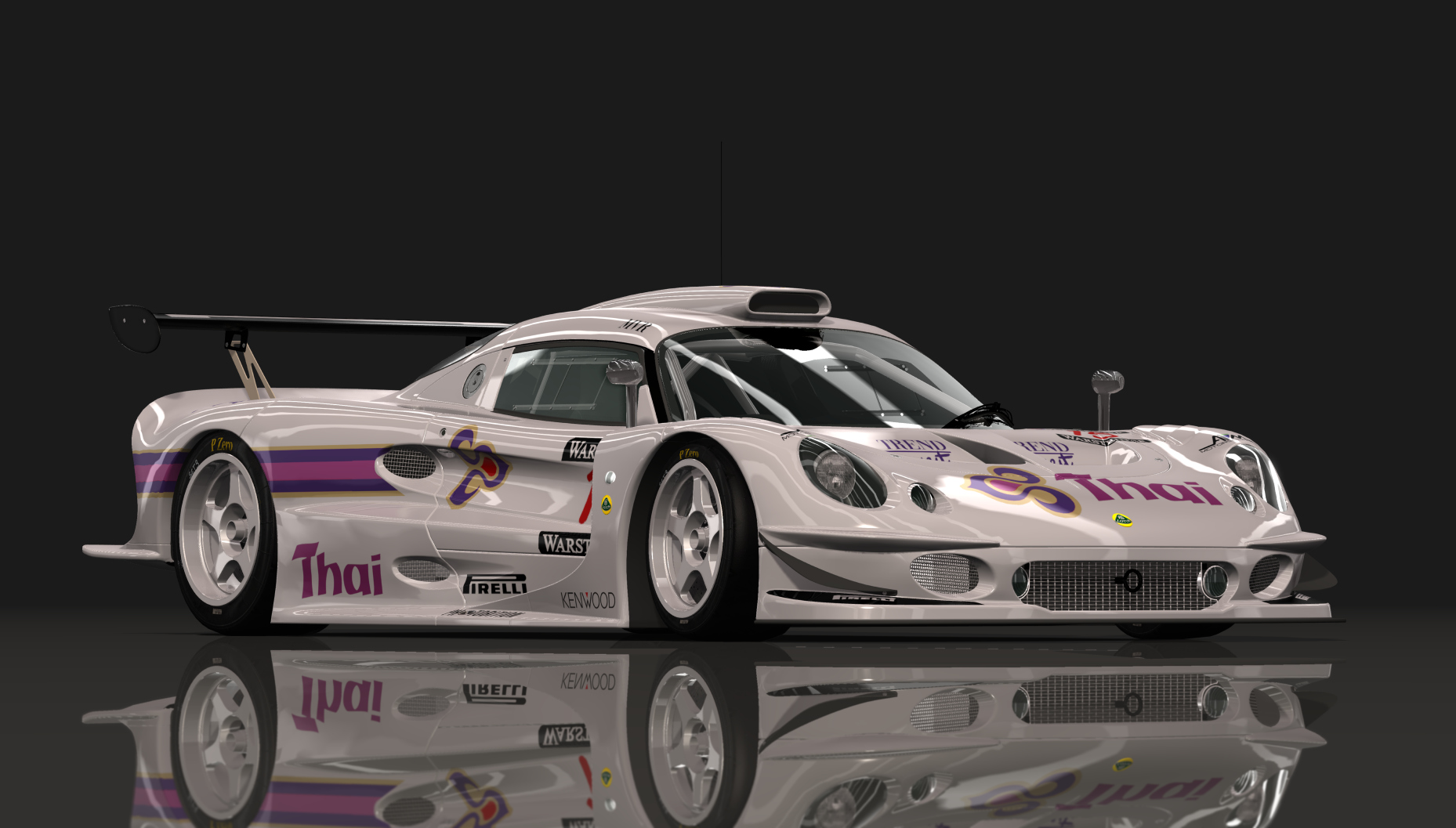 Lotus Elise GT1 '97, skin thai