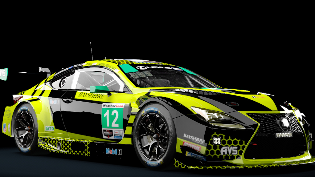 Lexus RC F GT3 ACC, skin aimvasser_daytona2020_12