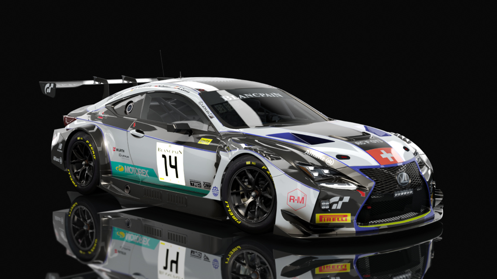 Lexus RC F GT3 ACC, skin emil_frey14_end